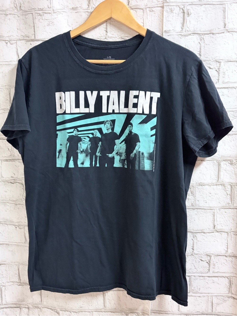 Billy Talent Black Graphic Band Tee Unisex
